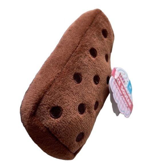 Bark Dog Toy Ice Cream sandwich Summer BarkBox squeaker crinkle Gift - Picture 4 of 6